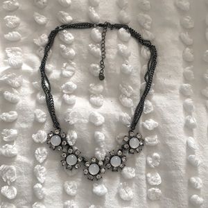 Crystal Flower Necklace